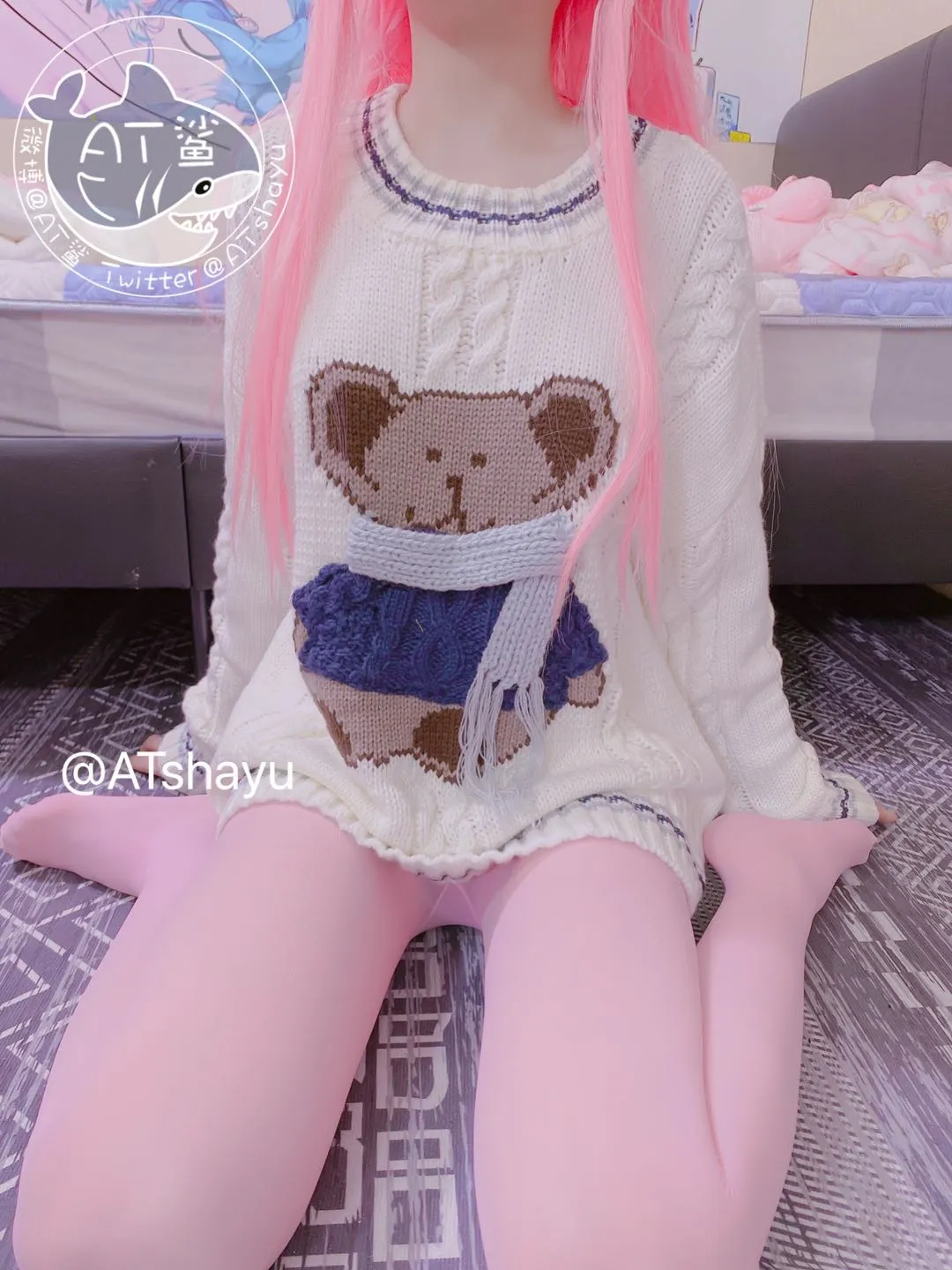 AT鲨 – 粉色 [48P-56MB]
