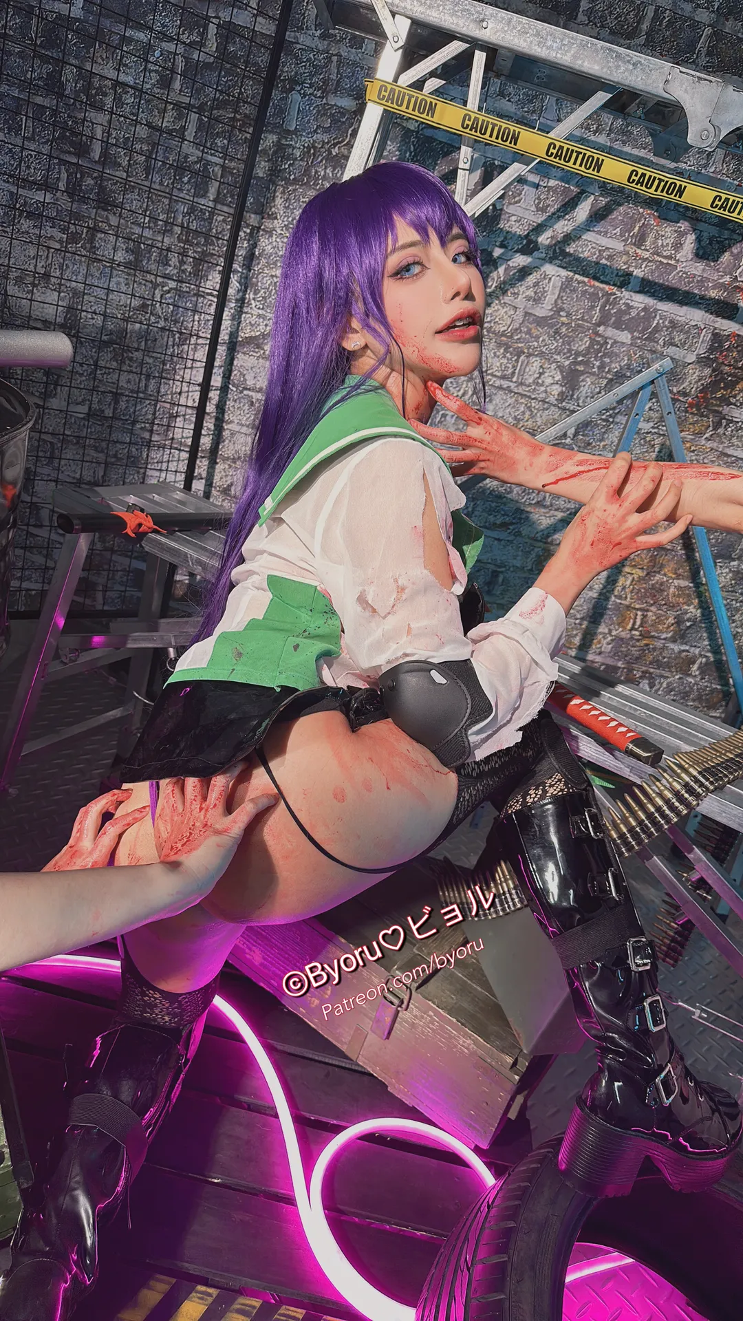 Byoru - Saeko Busujima HD [47P9V-1.64GB]