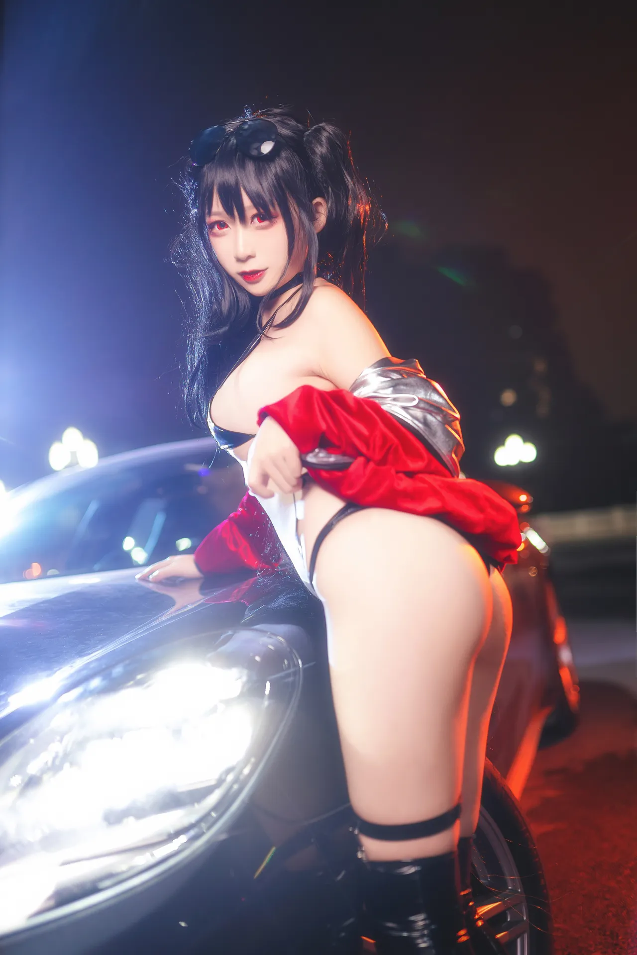 樱落酱w - 大凤赛车 [14P-155MB]