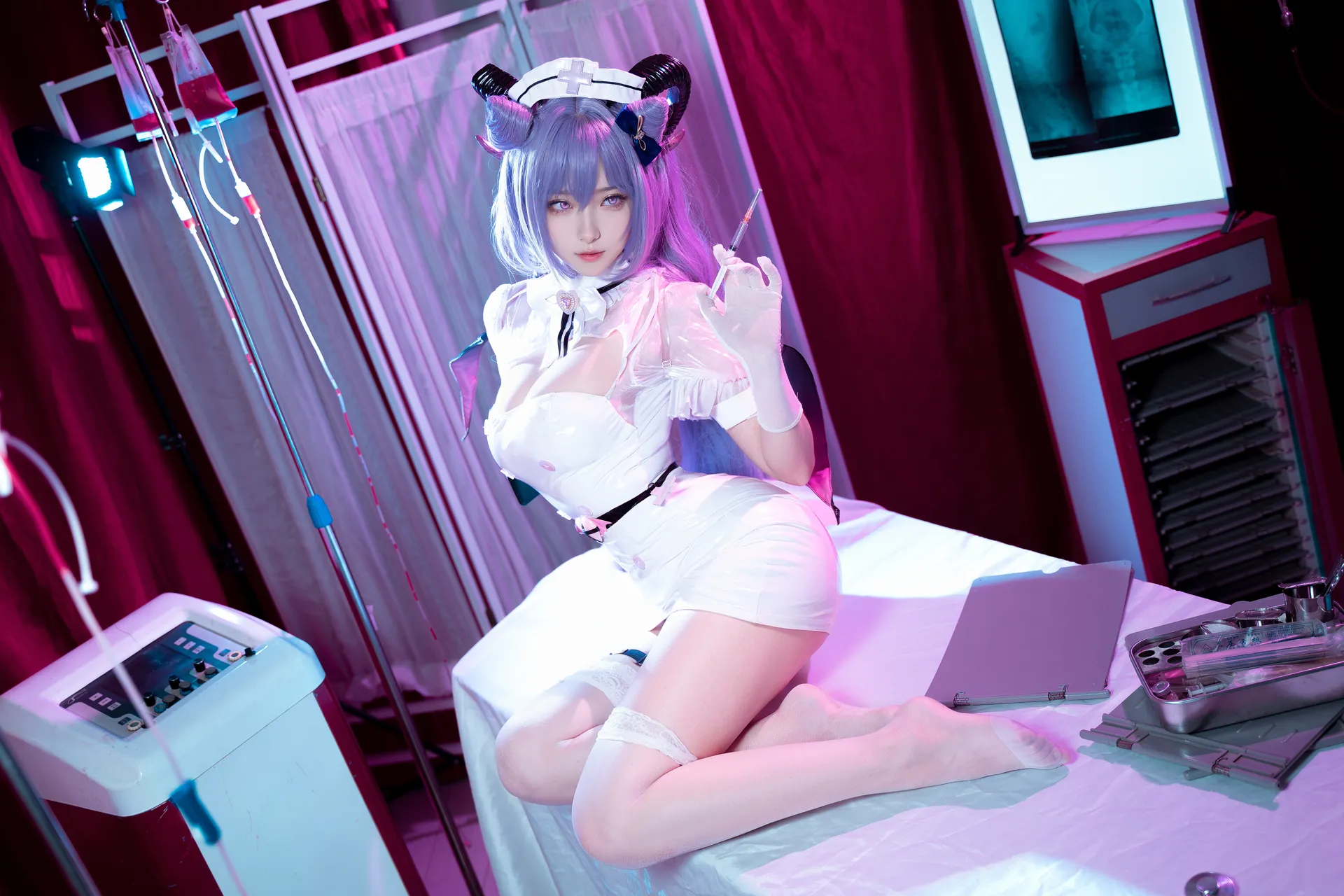 Seya-狮砸 – 刻晴护士 [12P-179MB]