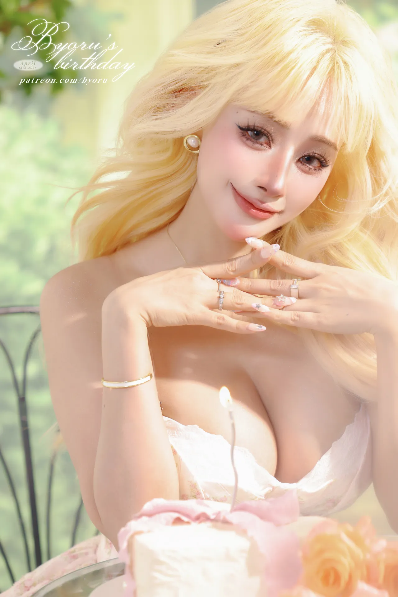 Byoru – birthday - Rose garden HD [34P-1.02GB]