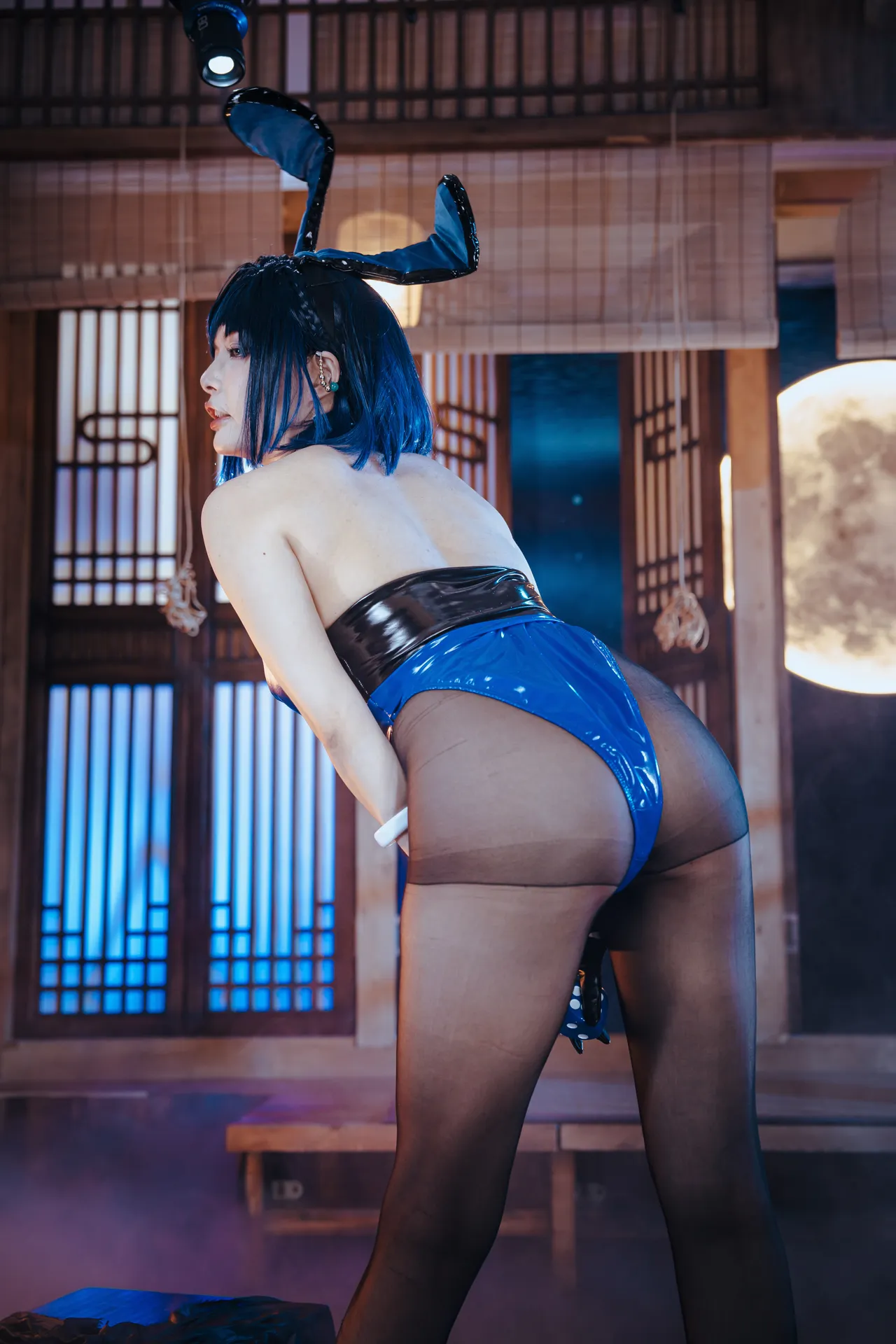 秋和柯基 - 夜兰 兔女郎 [92P-2.12GB]
