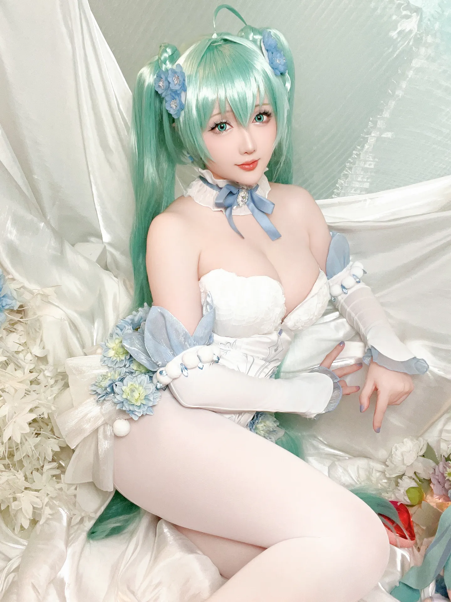星之迟迟 - 2024-2-A 初音未来 粉蝶花精灵 [54P1V-4.77GB]