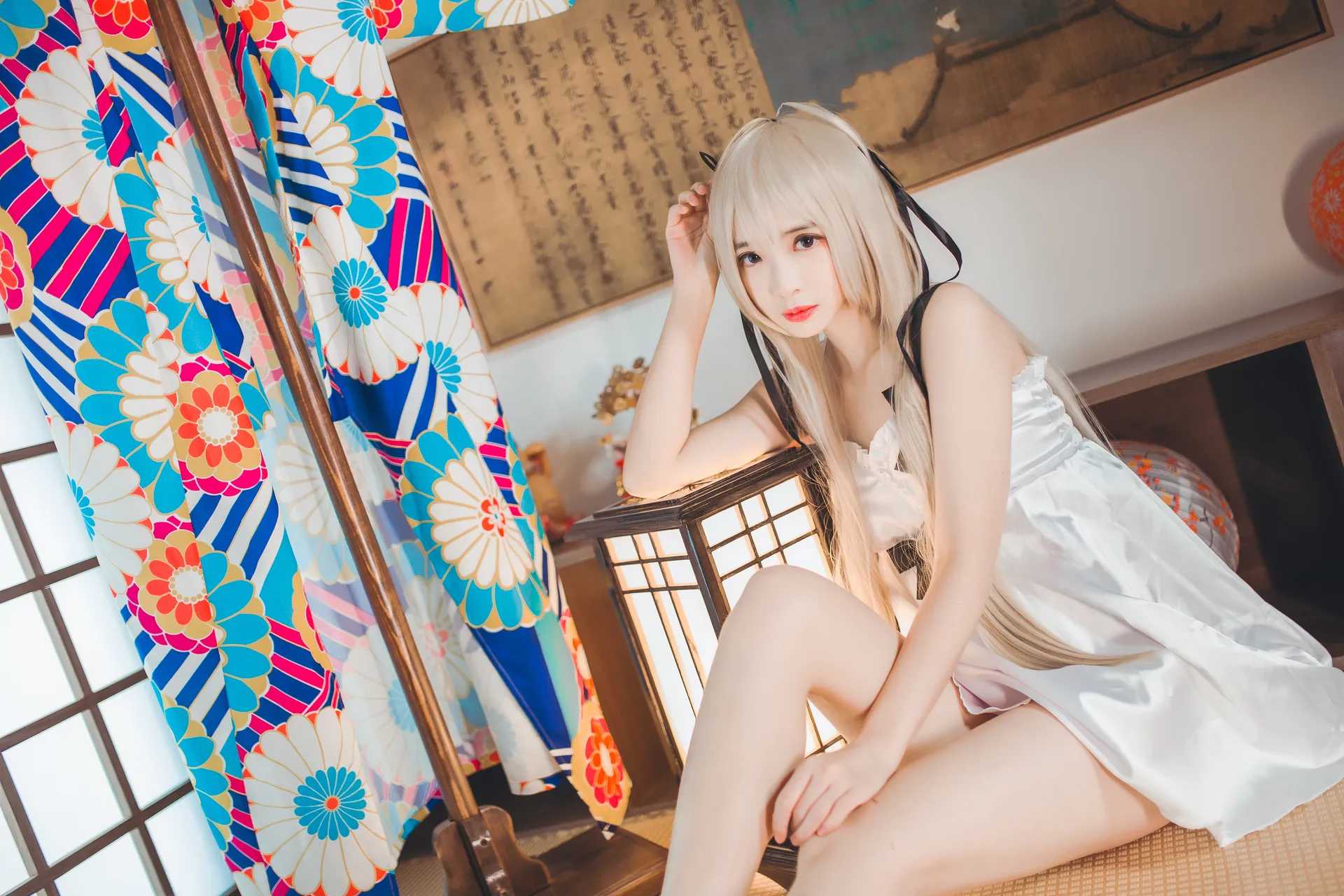 疯猫ss - 穹妹 睡衣 [50P-524MB]