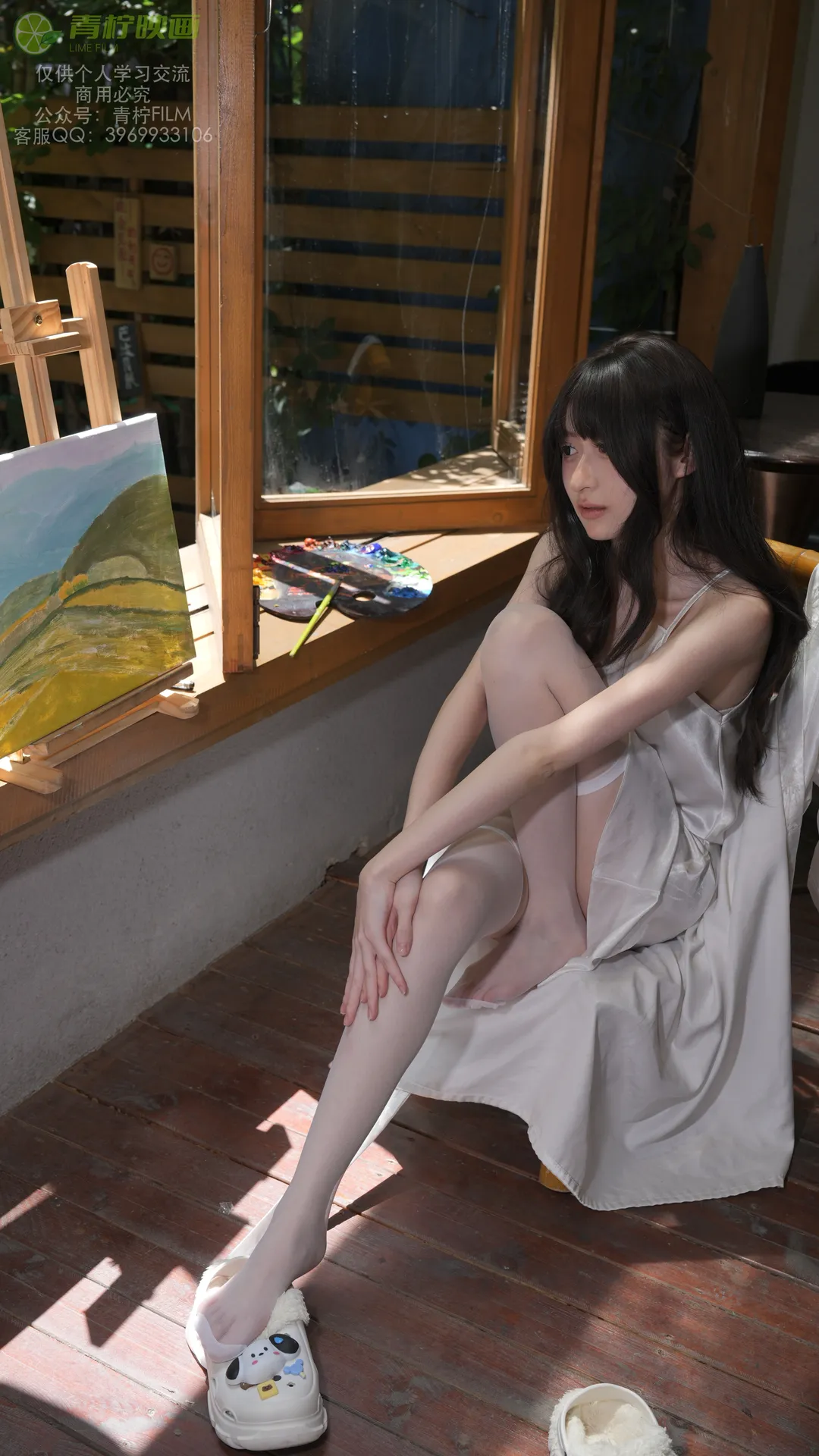 青柠映画 - AN 画室睡衣 [136P1V-5.16GB]