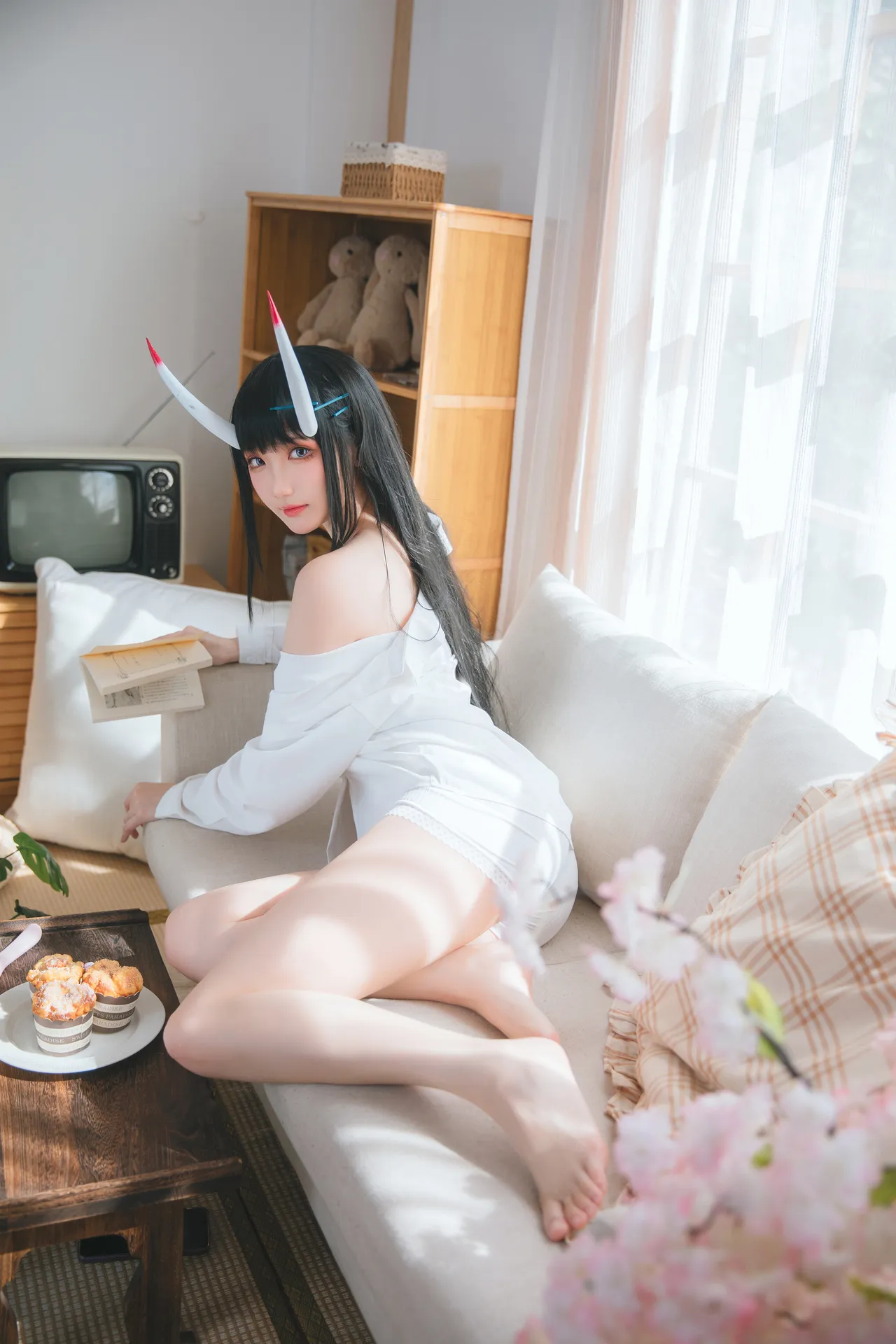 瓜希酱 – 能代衬衣 [23P-128MB]