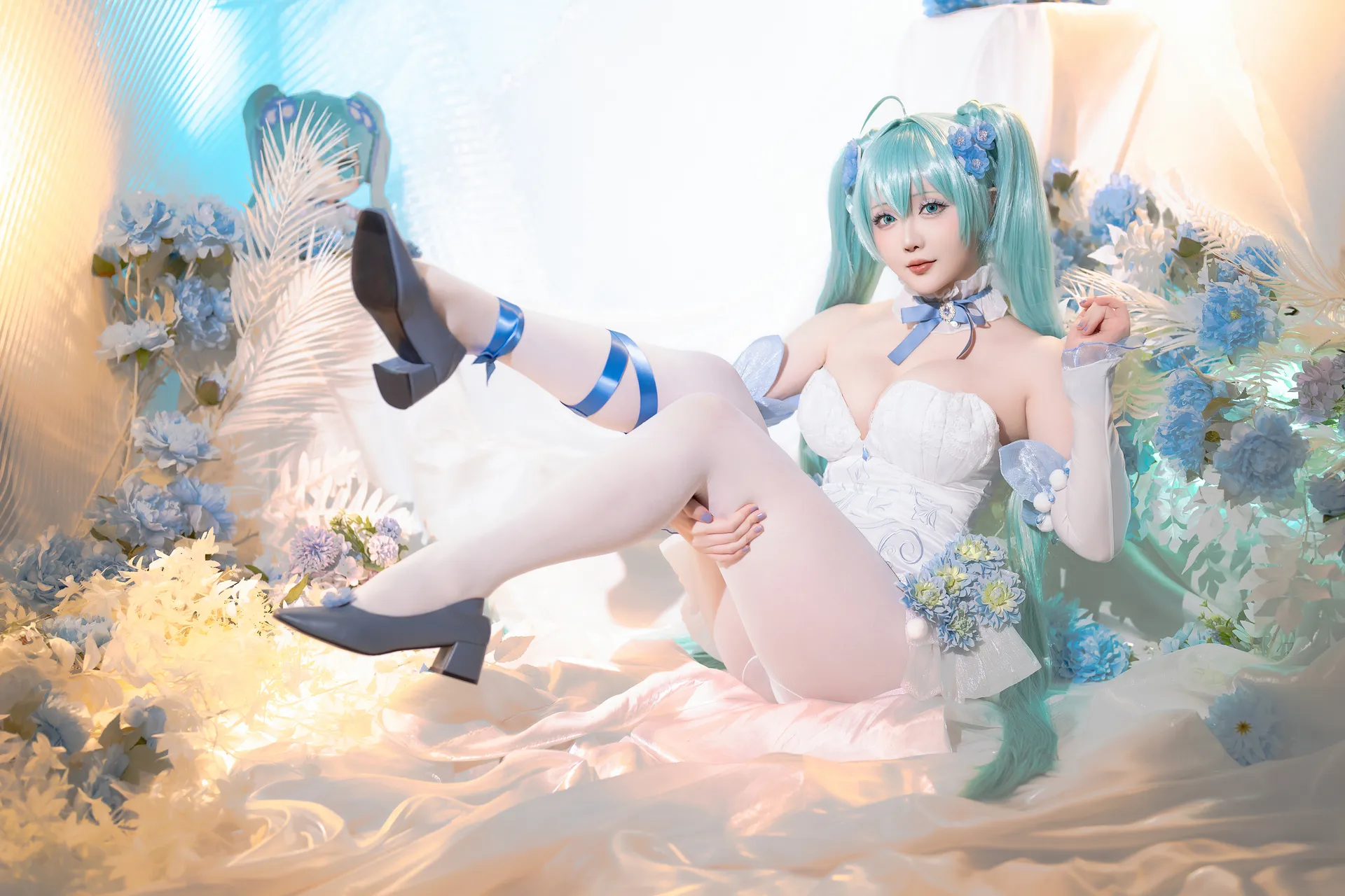 星之迟迟 - 2024-2-A 初音未来 粉蝶花精灵 [54P1V-4.77GB]