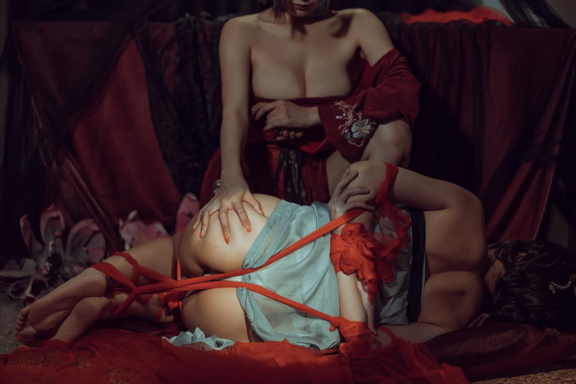 秋和柯基 - 昏红帐 [52P-503MB]