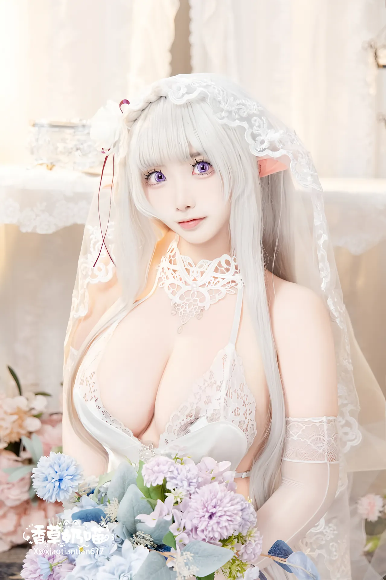 香草奶喵 – 情人节特别篇 爱蜜莉雅 [151P52V-2.65GB]