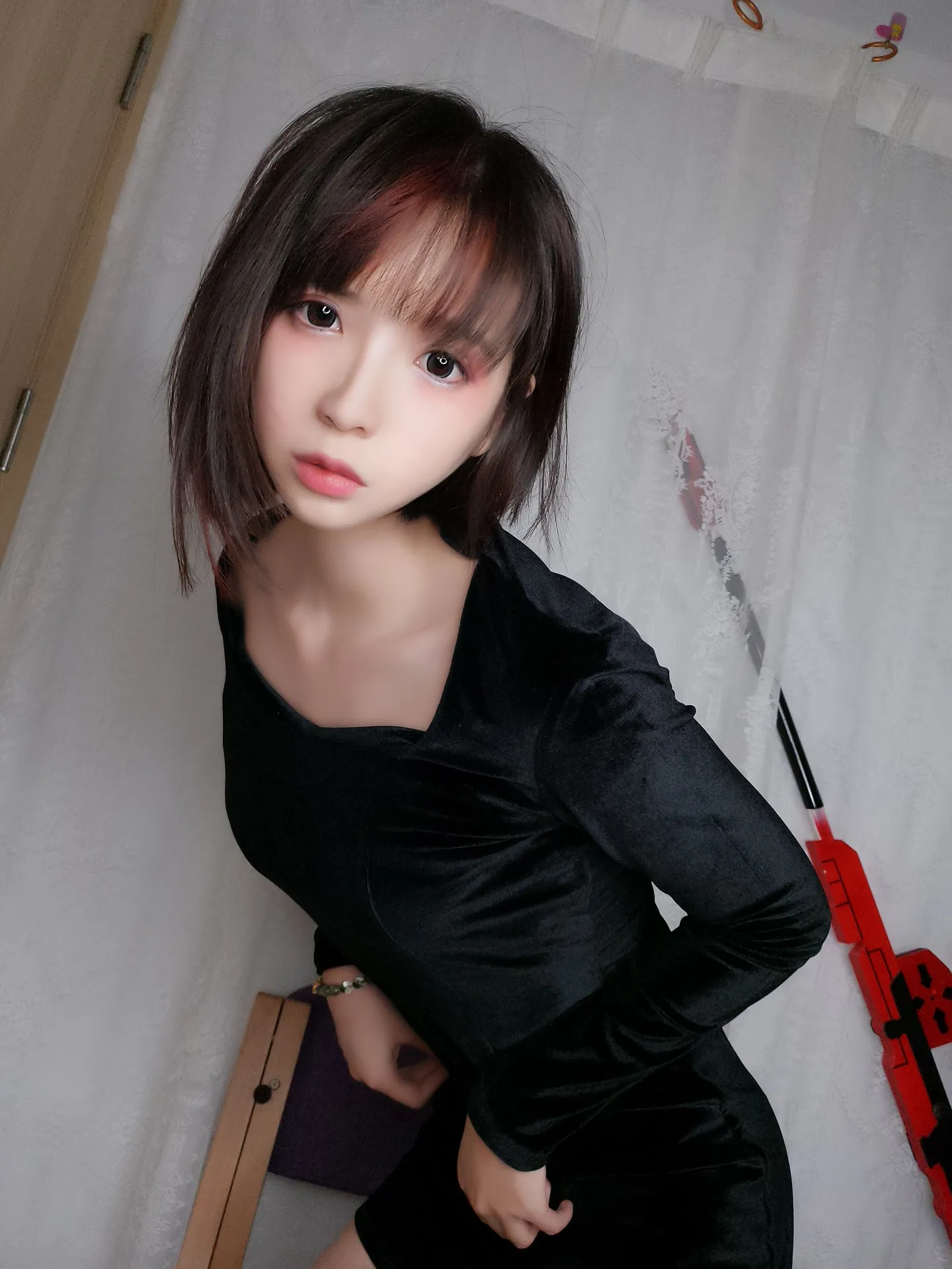 疯猫ss - 黑色紧身衣 [24P-47MB]