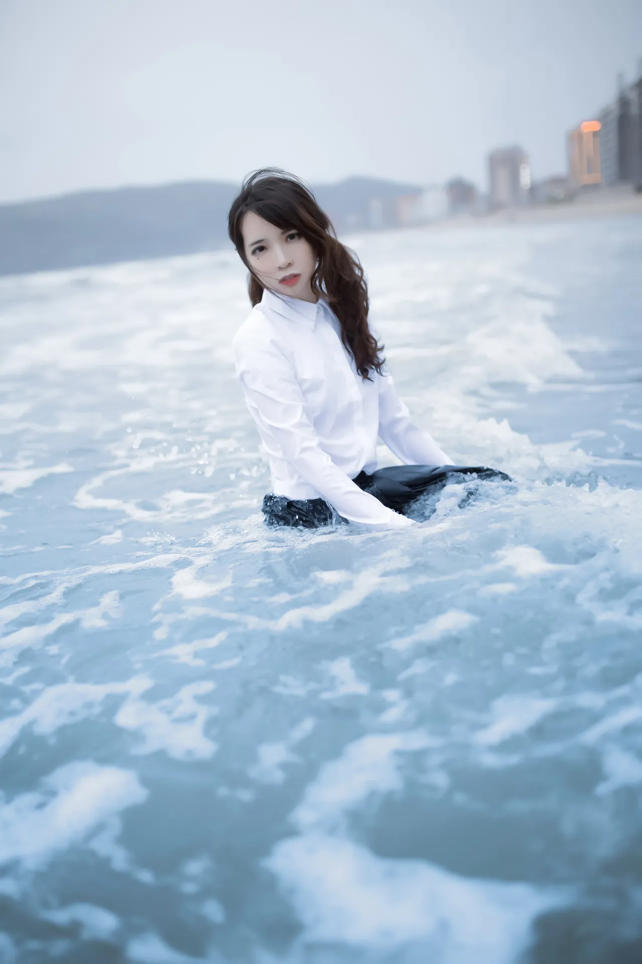 疯猫ss - 眠海歌 – 海，蓝 [28P-263MB]