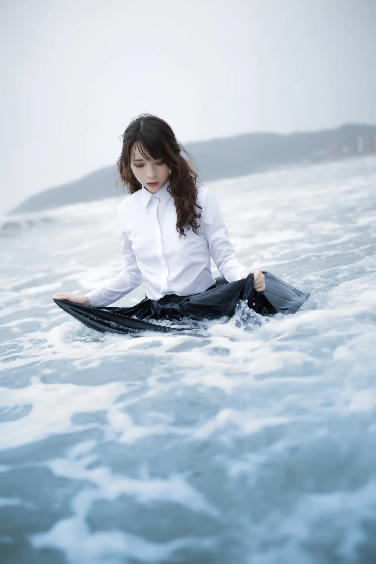 疯猫ss - 眠海歌 – 海，蓝 [28P-263MB]