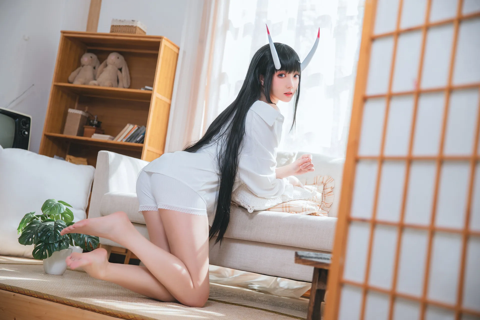 瓜希酱 - 能代衬衣 [23P-128MB]