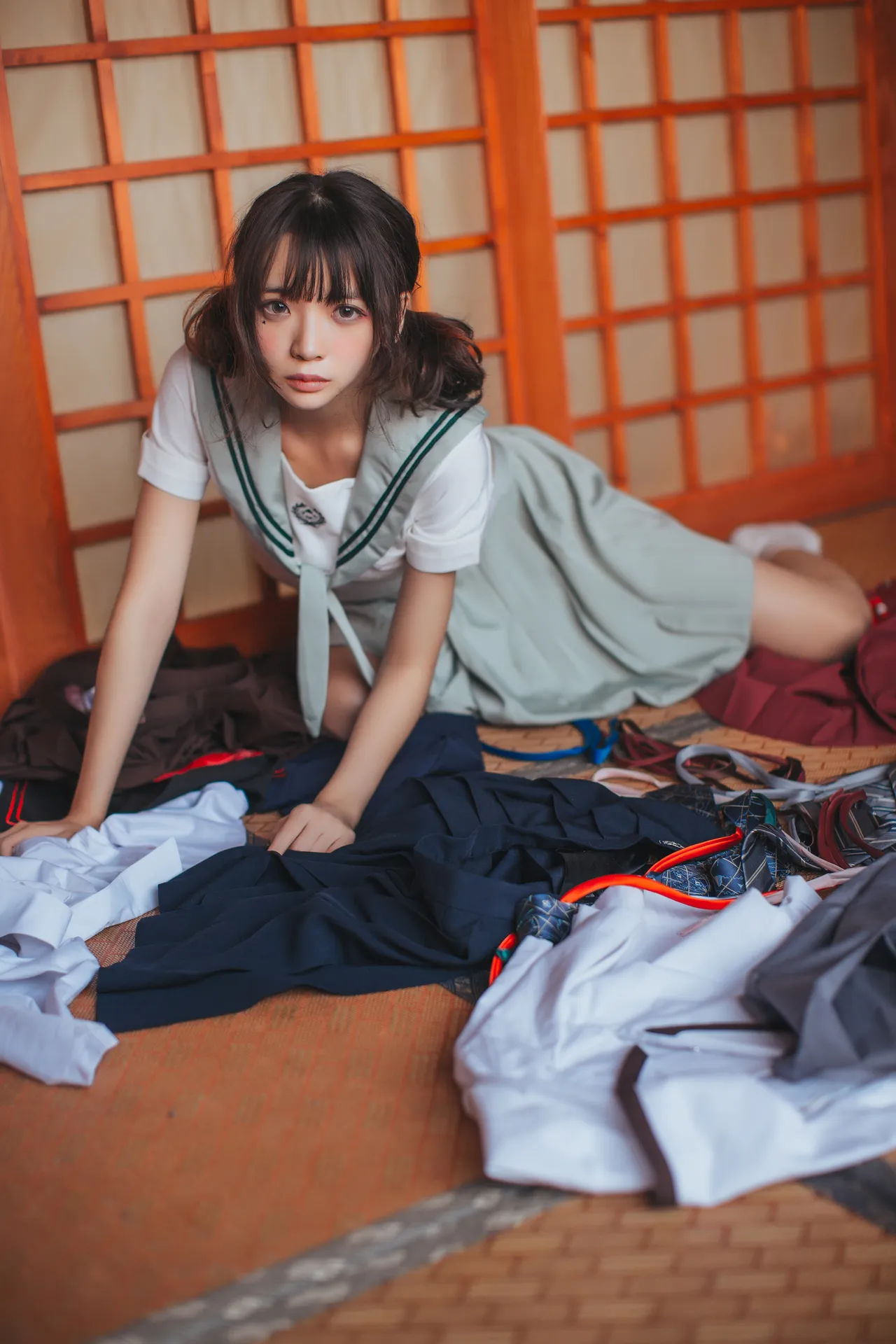 疯猫ss – 日式JK [24P-371MB]