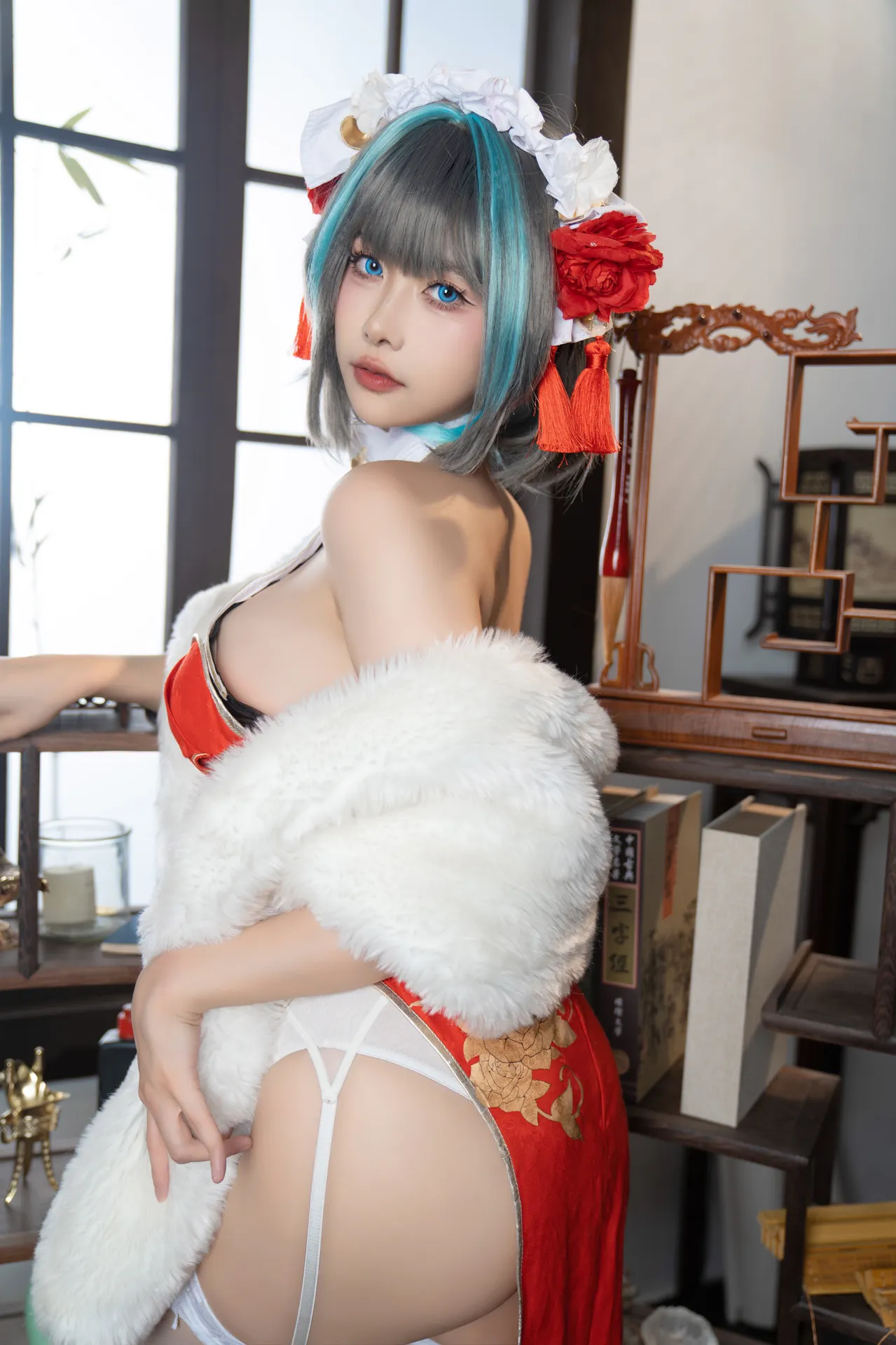 Momoko葵葵 - 柴郡本 礼服+旗袍 [70P-764MB]