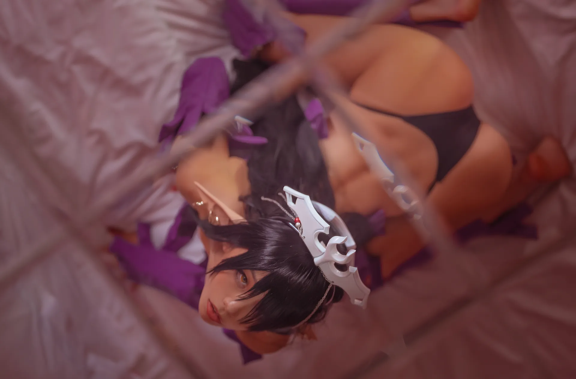 水淼Aqua - 黒獣 黑精灵女王 [31P-453MB]