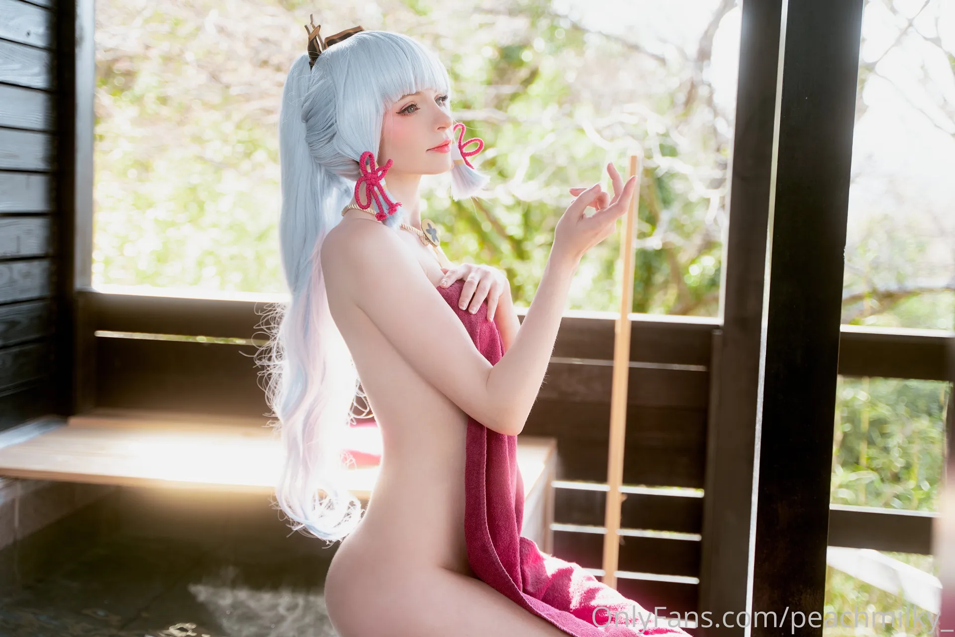 Peach milky - Ayaka genshin impact [47P-462MB]