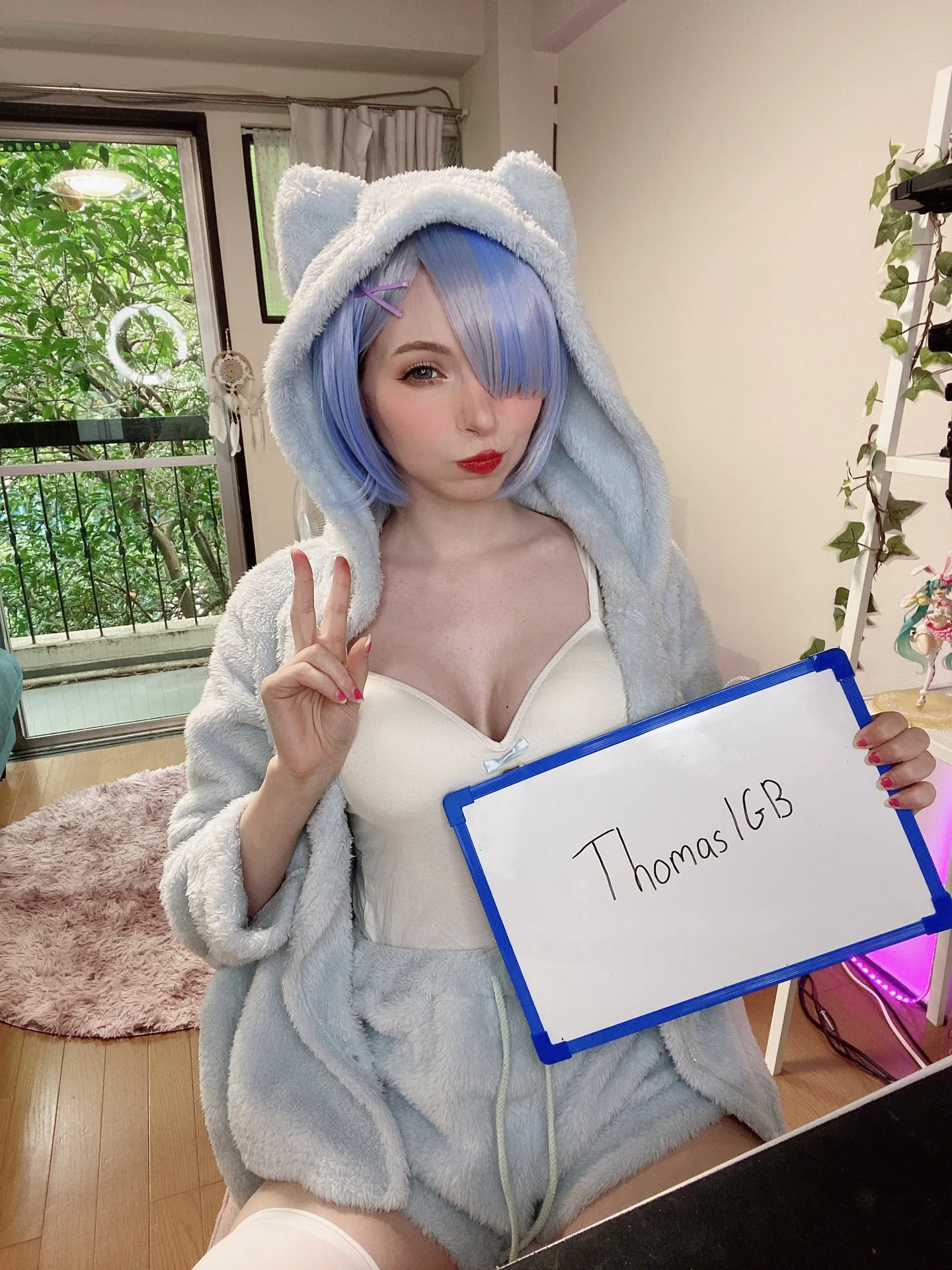 Peach milky - Fansigns (Mirrored) [65P-363MB]