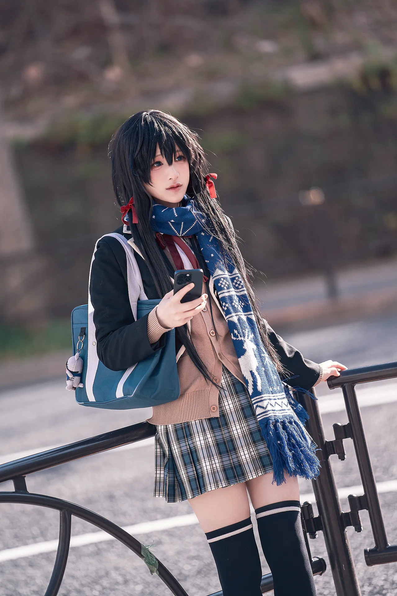 幼愛youmeko - 我的青春恋爱物语果然有问题 雪之下雪乃 JK制服 [23P3V-155MB]