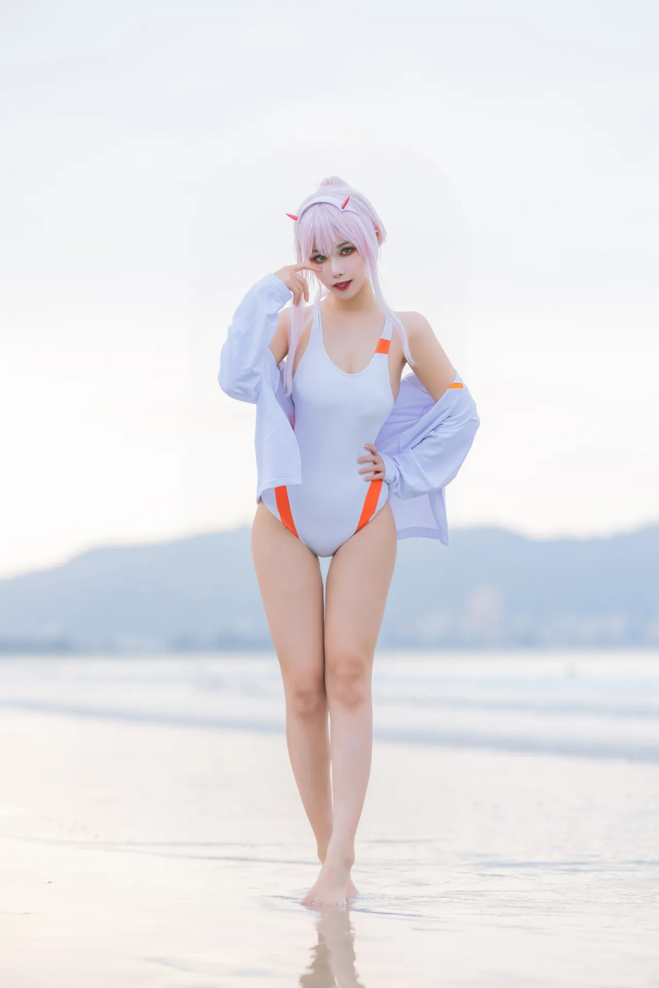 Momoko葵葵 - DARLING in the FRANXX 02 泳装 兔女郎&花嫁 [61P-1.07GB]