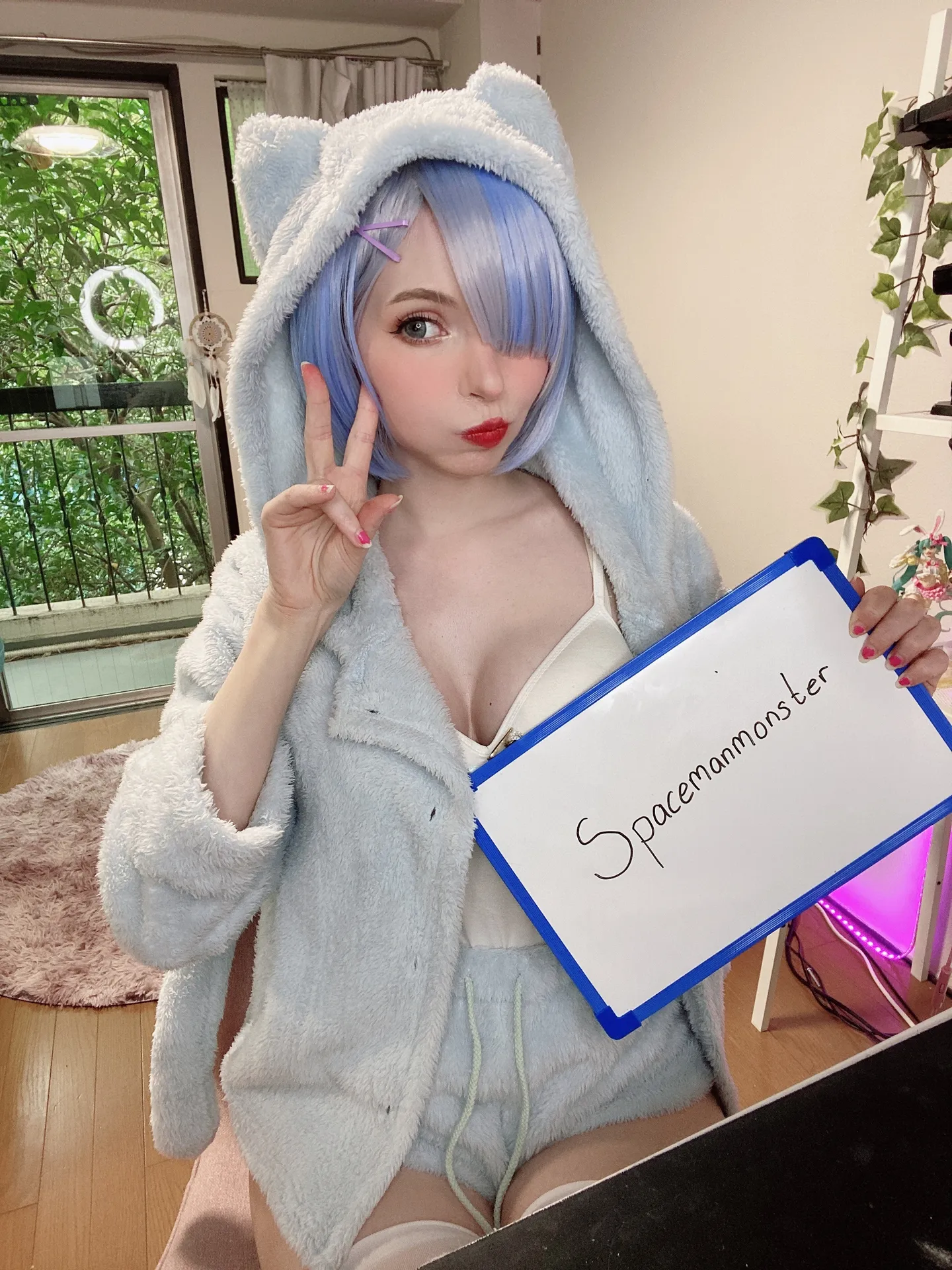 Peach milky - Fansigns (Mirrored) [65P-363MB]
