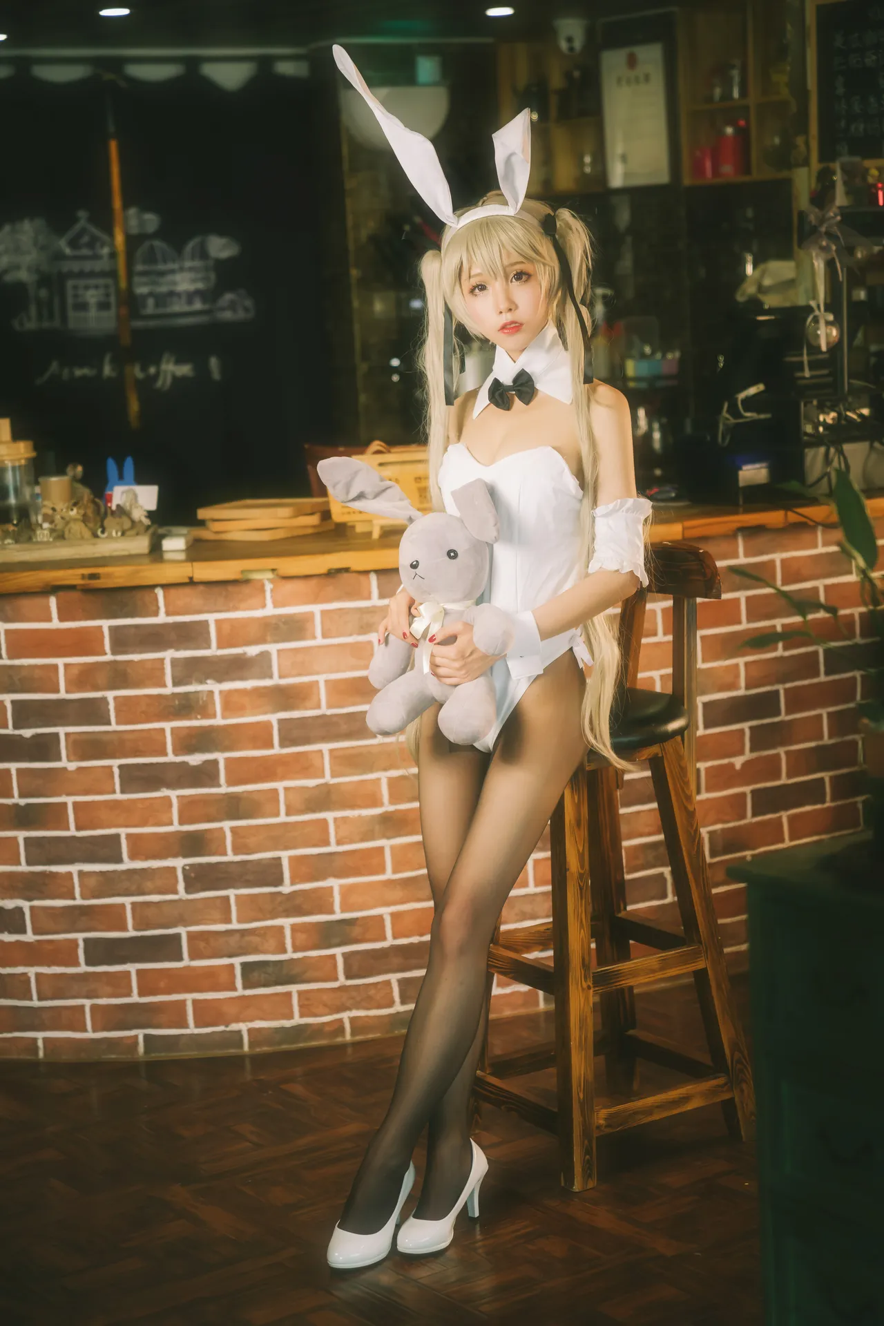 水淼Aqua - 穹妹兔女郎 [9P-132MB]