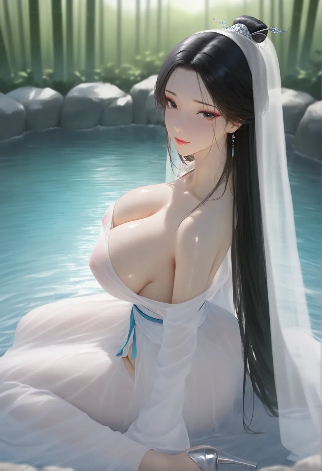 ManAi小白的温泉修行 [52P-113MB]