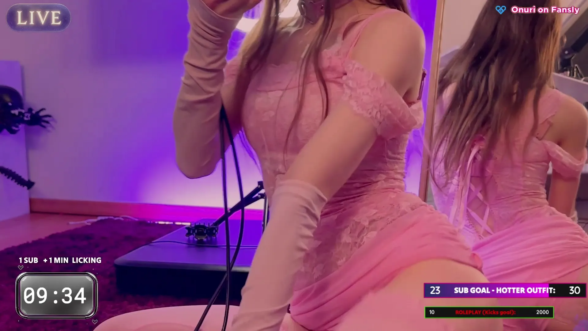Onuri - 欧美主播 Onuri ASMR 双视角 美臀 舔耳 [0P8V-4.01GB]
