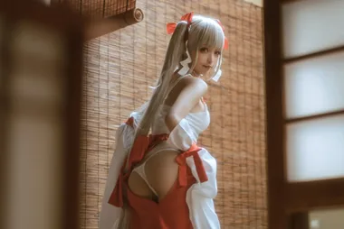 蠢沫沫 – 可畏 巫女 [55P-1.00GB]