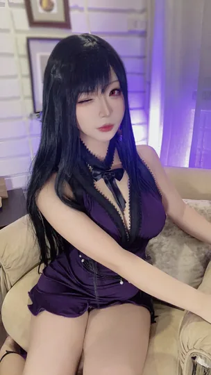 yuuhui玉汇 – Set A Tifa Dress [28P1V-283MB]