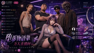 AI短剧 堕落物语3之万人性爱直播间 [更新至8集]